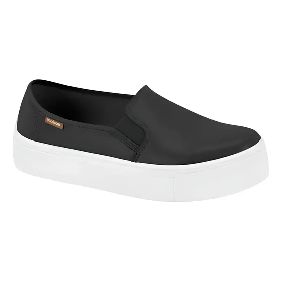 Tênis Feminino Moleca Slip On Confortável Sem Cadarço Moda