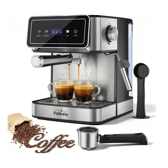Cafeteira Espresso 20bar Profissional Compacta Preto