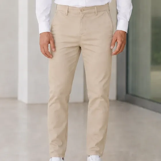 Calça Esporte Fino Alfaiataria Social Bolso Faca Embutido