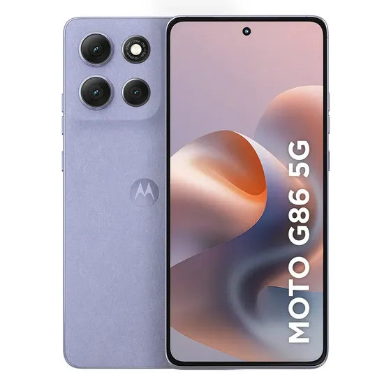 Smartphone Motorola Moto g86 5G - 512GB 24GB (12GB RAM+12GB Ram Boost), Tela 1.5K pOLED, 50MP Sony camera OIS Moto AI, videos em 4K, IP68 + IP69