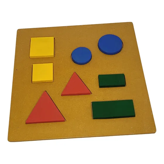 Brinquedo Figuras Geométricas De Encaixe Grande