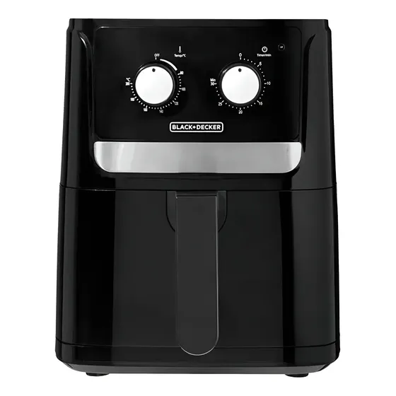 Fritadeira Elétrica Air Fryer Black + Decker 4 Litros Cor Preto