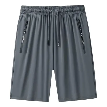 Short Masculino Bermuda Praia 2 Bolsos Zíper Secagem Rápida