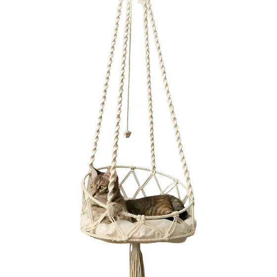 Yc Rede Suspensa Para Gatos, Balanço Para Gatos De 16