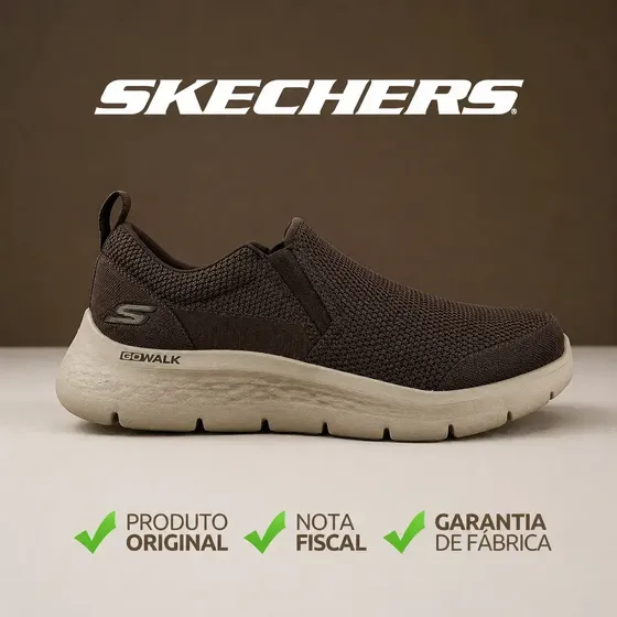 Tênis Skechers Masculino Go Walk Flex Oferta Original