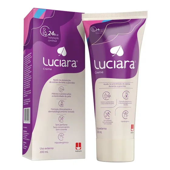 Creme Luciara De Trat Preventivo Contra As Estrias 200ml