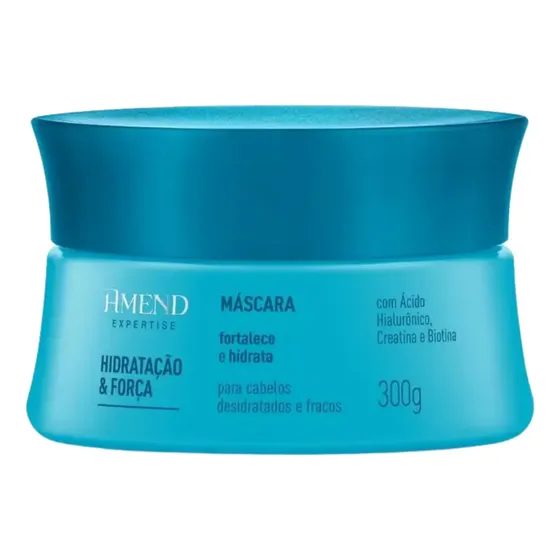 Máscara Amend Hidratação e força hidratação de 300mL 300g