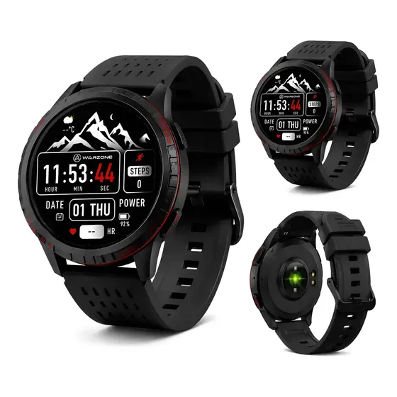 Smartwatch Wearzone Kron Gps Integrado Amoled Strava 3atm