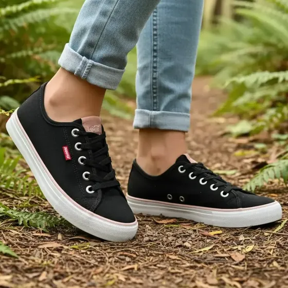 Tenis Coca Cola Stream Canvas Feminino Confortavel Original