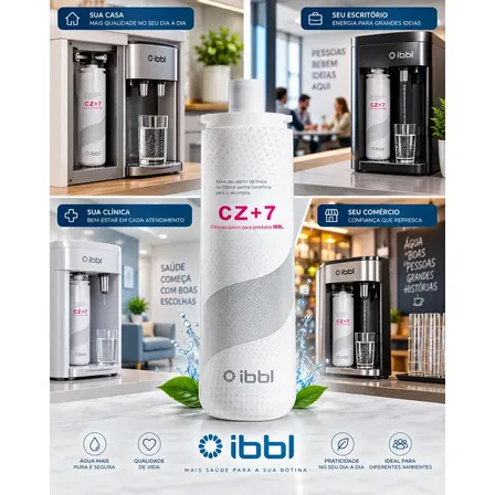 Refil Filtro Purificador de Água Protection CZ+7 IBBL