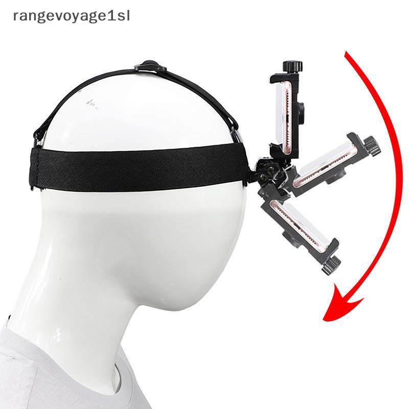 [rge] Braet Montado Na Cabeça Ajustável Transmissão Ao Vivo Suporte Para Celular Perspectiva De Primeira Pessoa Presente