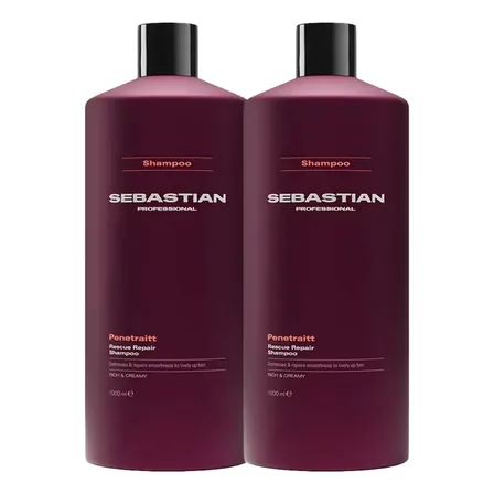 Kit Sebastian Penetraitt Shampoo 1lt + Condicionador 1lt