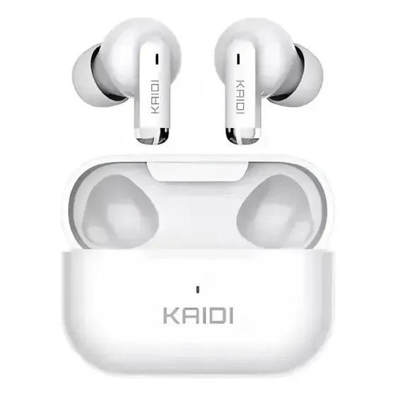 Fone de Ouvido Bluetooth 5.1 Kaidi KD-780 TWS In-Ear com Microfone, Estojo Carregador, USB-C e Cancelamento de Ruído