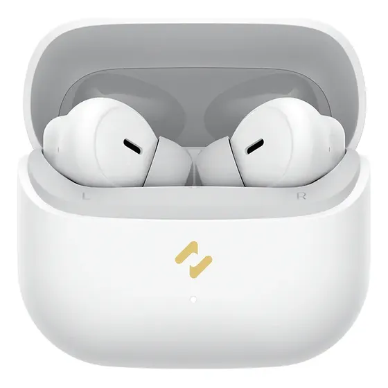 Fone De Ouvido Sem Fio Havit Tw982 ENC, Bluetooth 5.4, 33h Bateria, Resistência IPX4 contra respingos, Cancelamento de Ruído com IA, Cor Branco